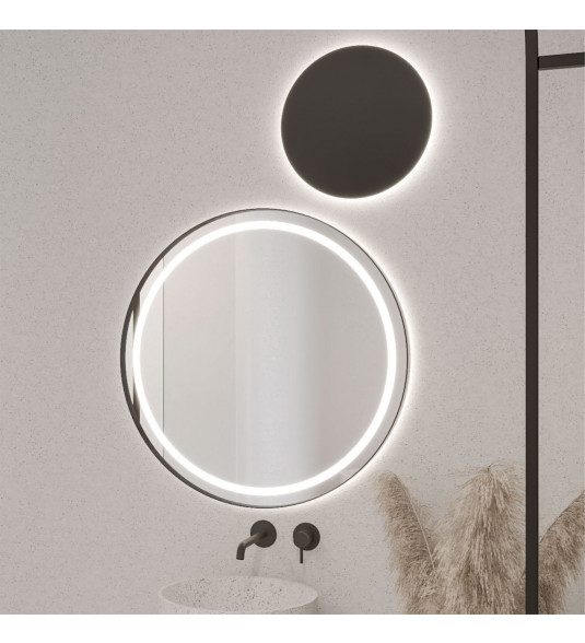 Круглое зеркало с подсветкой ROUNDCORNER